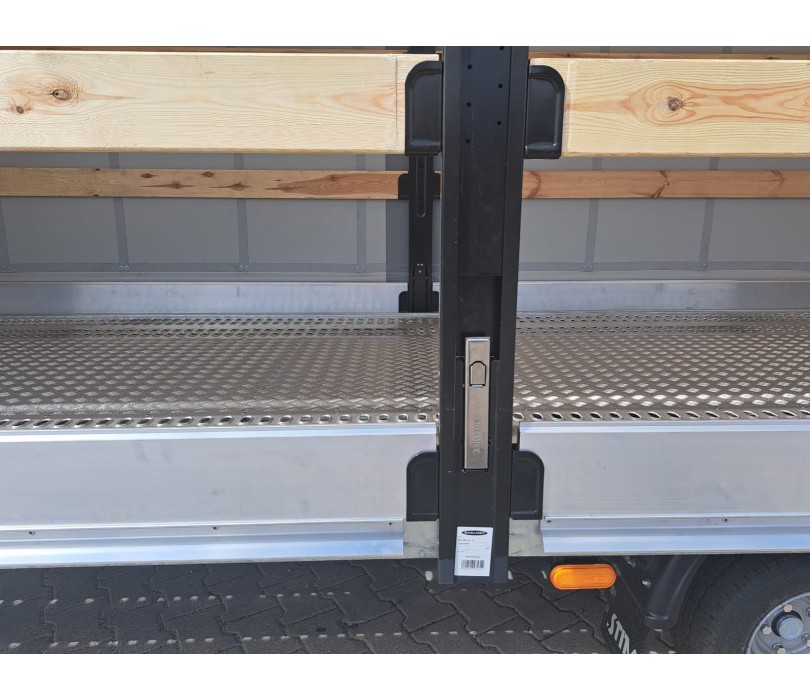 Remorque porte-voitures STIM avec rideau coulissant, PTAC 3500 kg, avec treuil électrique - Image 6