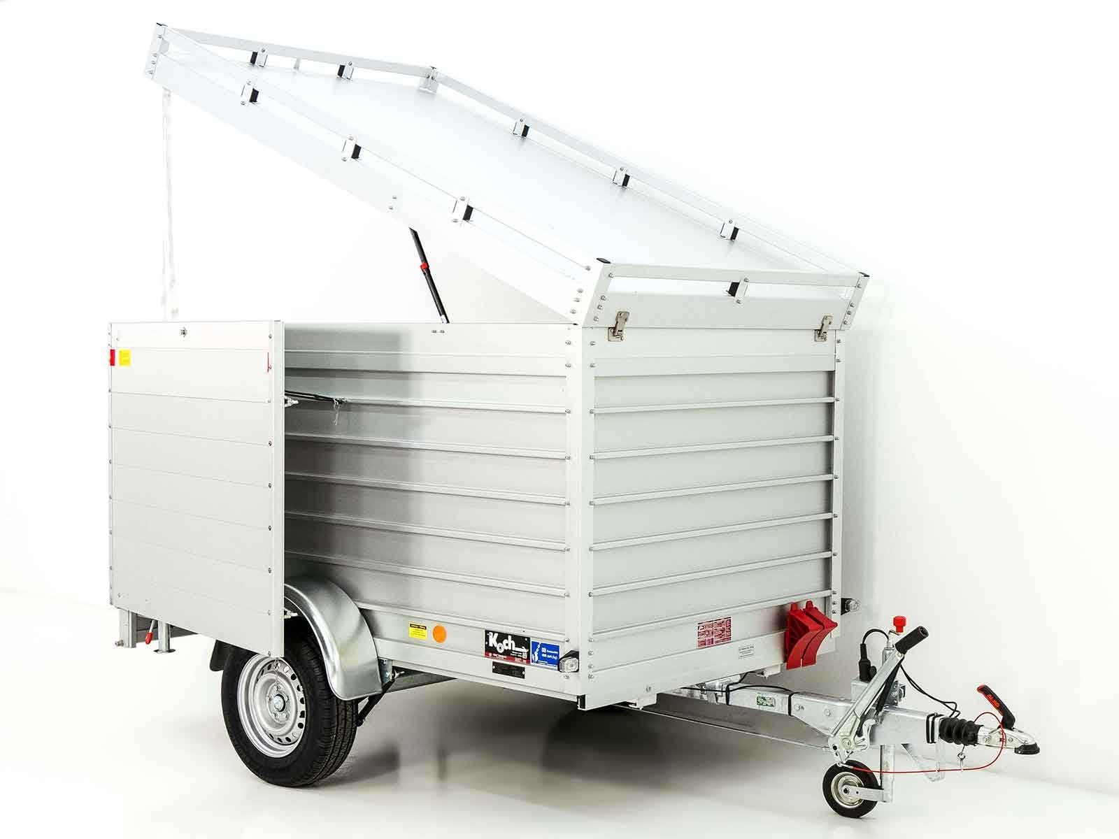 Koch Deckelanhänger 150x250cm Höhe:125cm 1300kg|Typ 6.13|Seitentür - Image 4