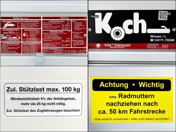 Koch Deckelanhänger 150x250cm Höhe:125cm 1300kg|Typ 6.13|Seitentür - Image 16