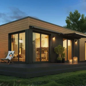 Maison mobile sur roues