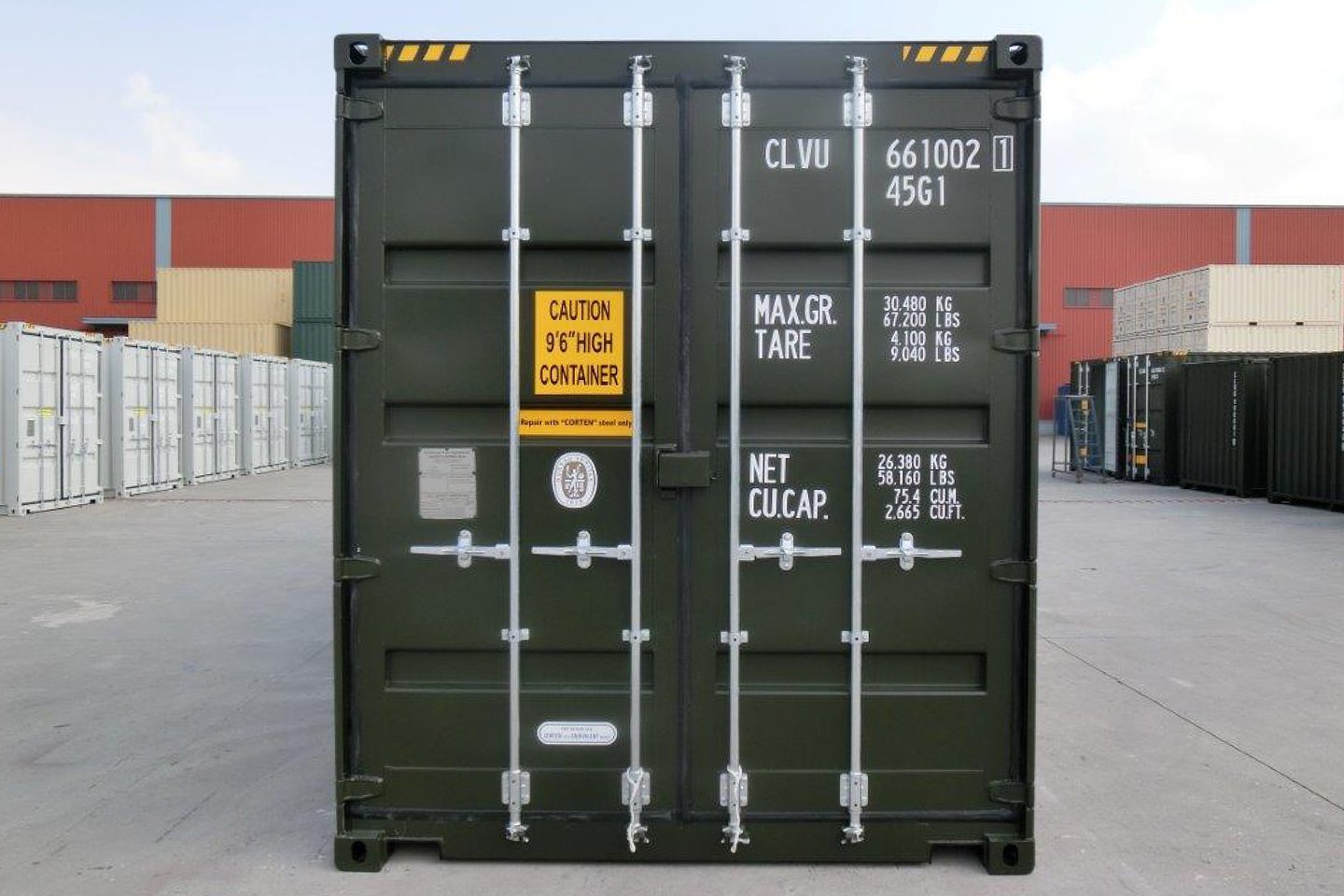 Container 40 pieds High-cube Double porte - Image 3