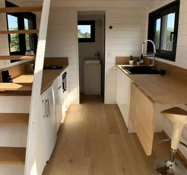 Beste Mezzanine Tiny House Familiale 6 place - Image 11