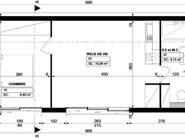 Tiny house 35 m², clé en main standard - Image 11