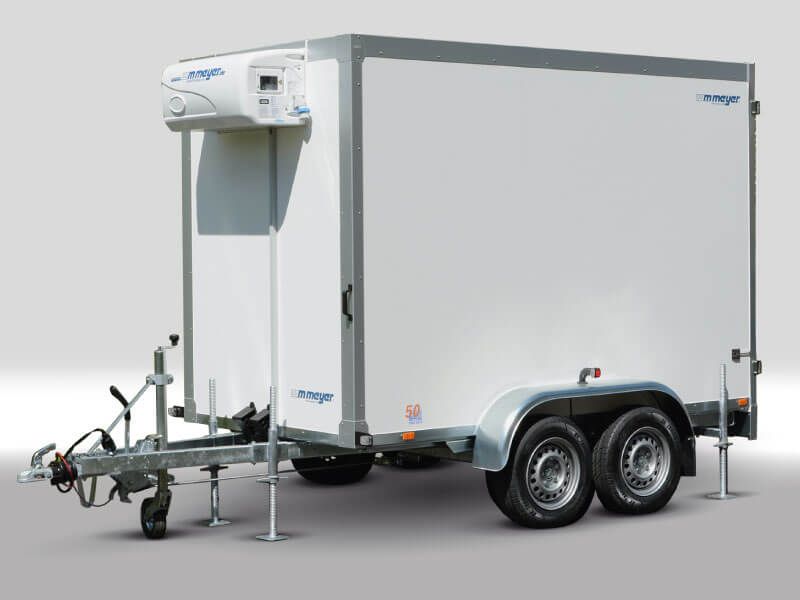 Remorque porte-voitures frigorifique AZKF 2730/155 avec WMK-4G, PTAC 2 700 kg, surface de chargement 2,44 x 1,45 m, hauteur intérieure 2 000 mm (rail d’arrimage inclus) - Image 8
