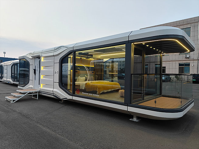 Maison en forme de capsule spatiale PRO A7 - Image 2