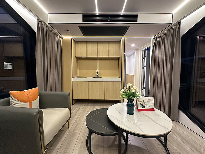 Maison en forme de capsule spatiale PRO A7 - Image 5