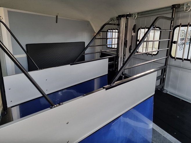 Remorque Cheval Liberté Maxi 3 avec Rampe Latérale et Sellerie - Image 11