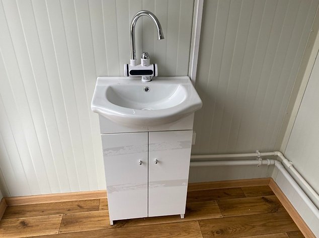 Conteneur Sanitaire WC Box neuf avec Cabine Double - Image 15
