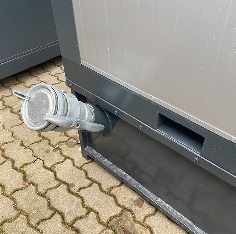 Conteneur Sanitaire WC Box neuf avec Cabine Double - Image 10