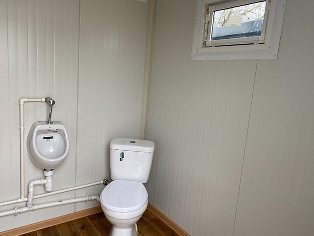 Conteneur Sanitaire WC Box neuf avec Cabine Double - Image 7