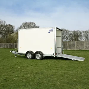 Remorque Ifor Williams BV125G avec portes à rampe