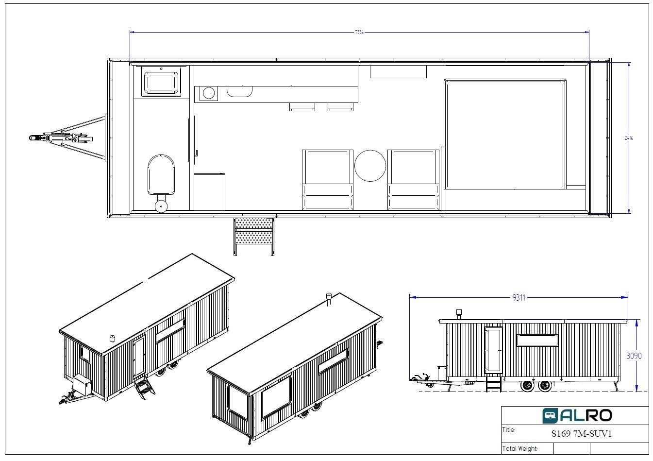 Tiny House WOHNWAGEN S169 7M - Image 2