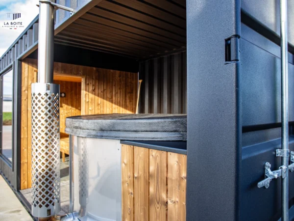 Container aménagé en Spa 15 m² pour 4 à 6 personnes - Image 7