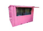 Container bar pliable 3 x 2m- Rose RAL 3014 - Image 3
