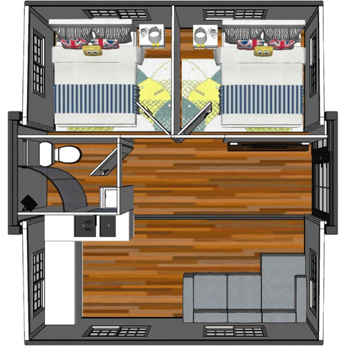 Conteneur d’habitation mobile / Tiny House de luxe 20 pieds - Image 17