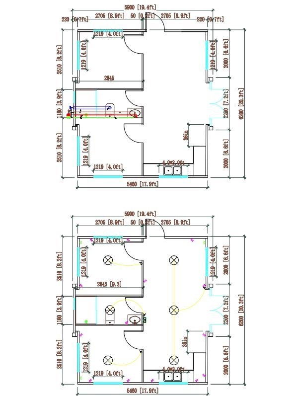 Mobiler Wohncontainer Tiny House 3 pièces de 70m2 - Image 13