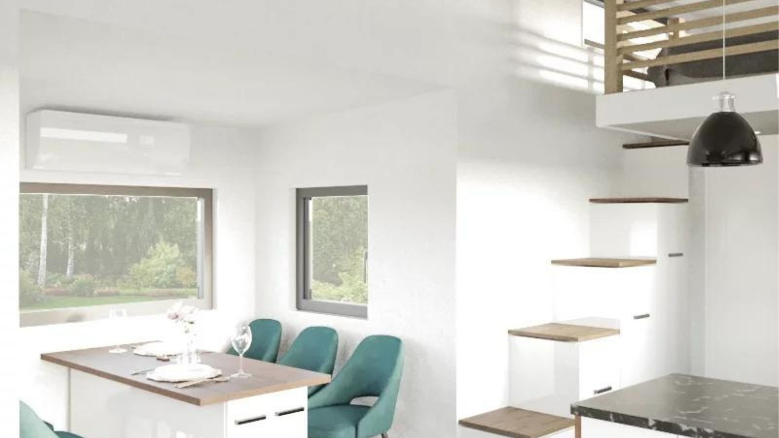 Maison modulaire de plain-pied, 50 m², standard clé en main - Image 7