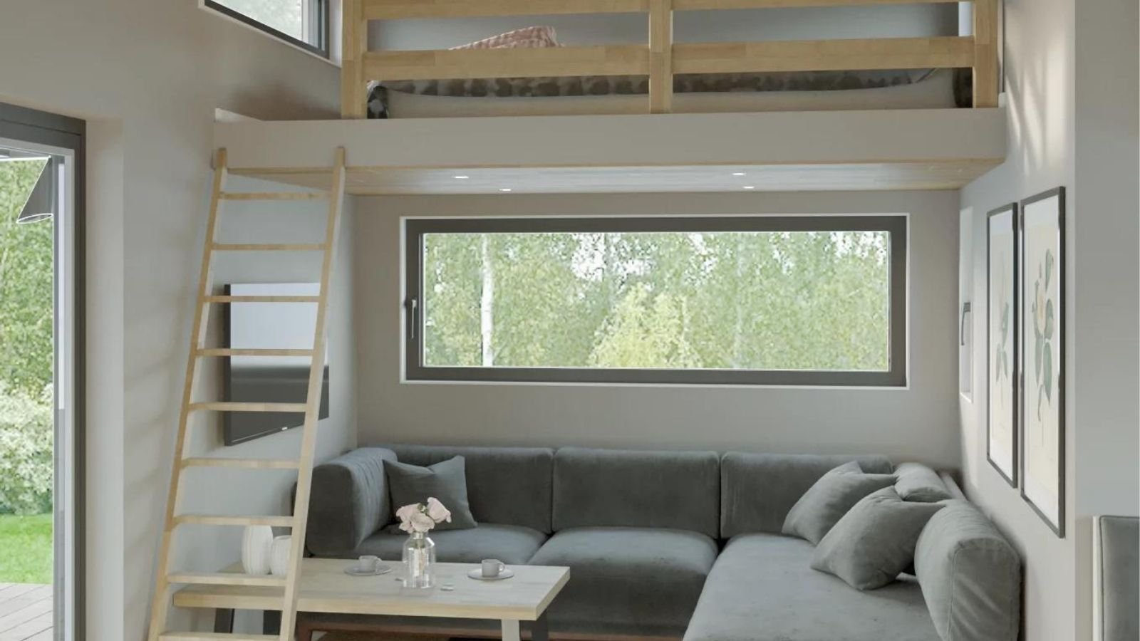 Maison modulaire de plain-pied, 50 m², standard clé en main - Image 6