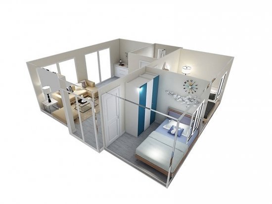 Conteneur d’habitation mobile / Tiny House de luxe deux chambres à coucher - Image 8