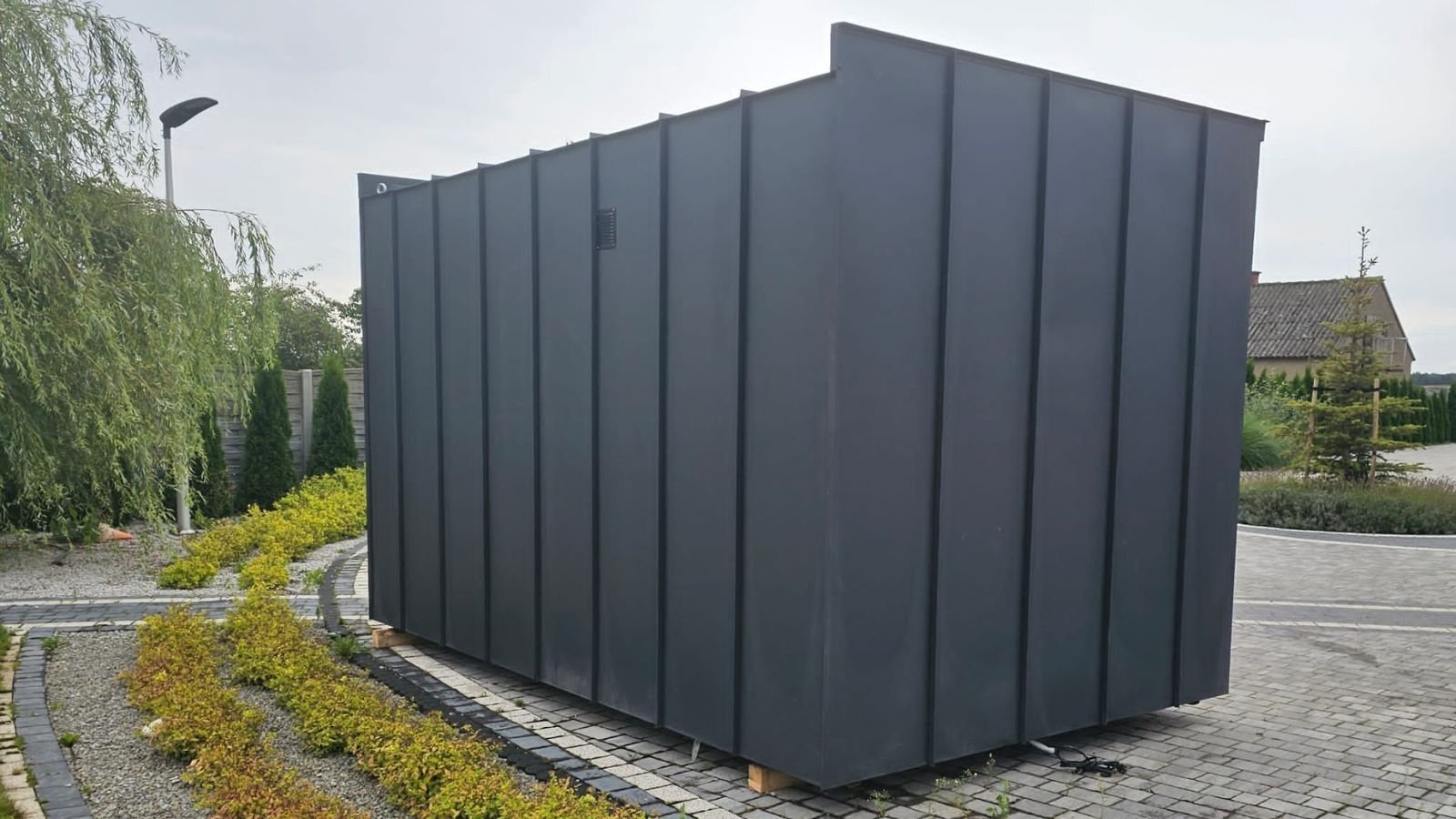 Sauna modulable de 10 m² avec espace de repos, - Image 2
