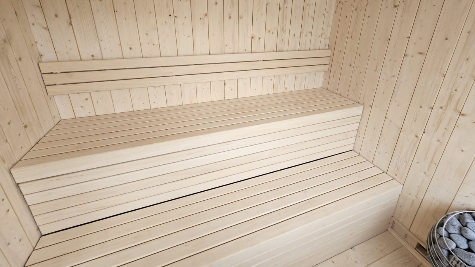 Sauna modulable de 10 m² avec espace de repos, - Image 7