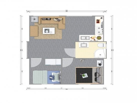 Conteneur d’habitation mobile / Tiny House de luxe deux chambres à coucher - Image 7
