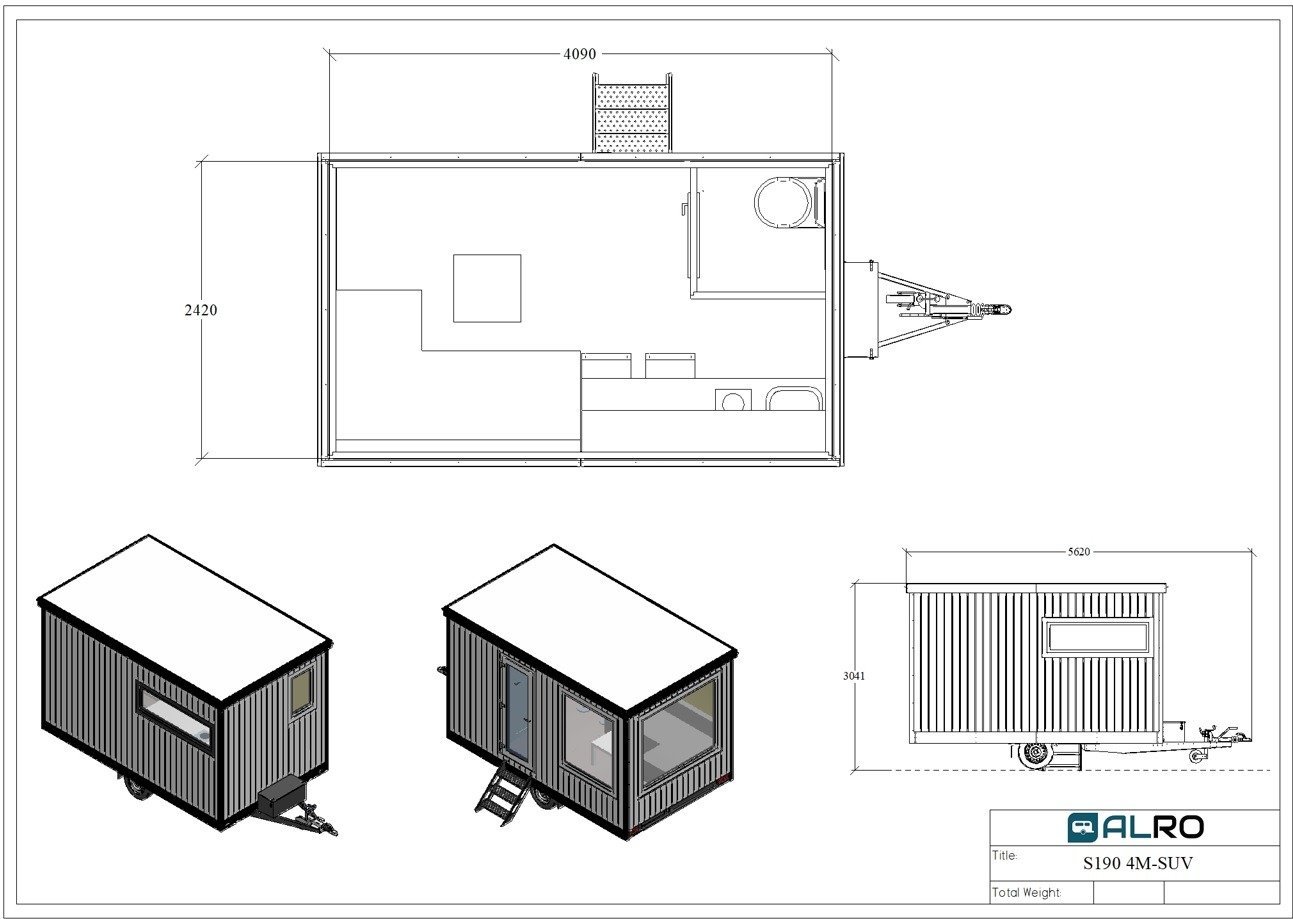 Tiny House Caravane S190 4M - Image 2