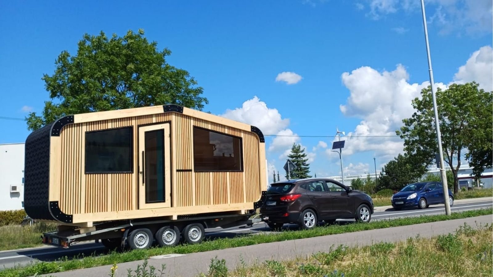 Sauna en bois de 11 m² avec espace de repos - Image 7